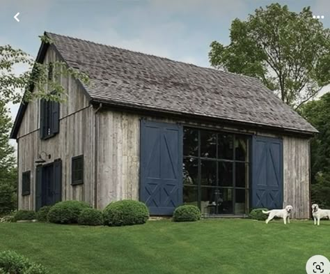 Timber Frame Shed, Party Barn, Steel Windows, New Canaan, Barn Style House, Barn Homes, Barn Ideas, Old Barn, A Barn