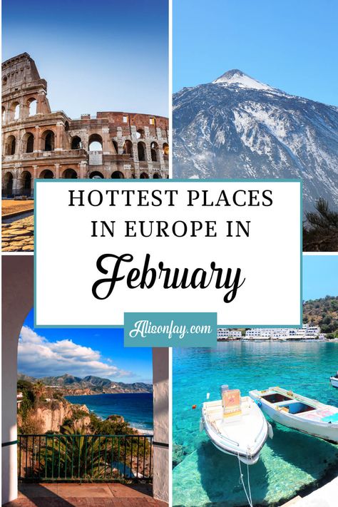 Escape the winter chill with our guide to the hottest places in Europe for a February getaway! 🌞✈️ Dive into sun-soaked destinations, from balmy Greek islands to hidden Mediterranean gems. Click for the ultimate European travel inspiration! #EuropeInFebruary #WinterSunDestinations #TravelTips Cheap International Travel, Winter Sun, Greece Islands, Places In Europe, Europe Travel Guide, Boat Trips, Europe Destinations, International Travel, European Travel