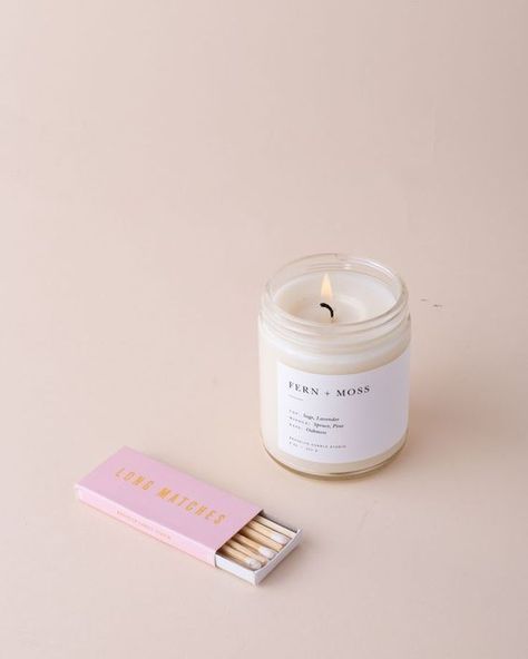 Candle Photography Inspiration, Brooklyn Candle, Home Decor Diy Ideas, Matchbox Gift, Minimal Candles, Minimalist Candle, Decor Diy Ideas, Brooklyn Candle Studio, Minimalist Candles