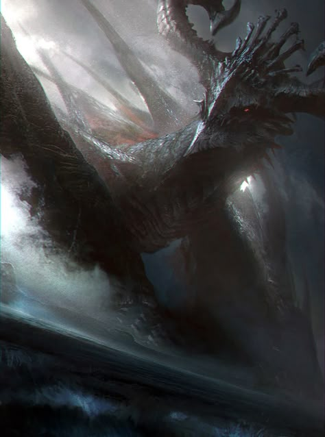 ArtStation - leviathan, Dong geon Son Fantasy Dragons, Here There Be Dragons, Concept Art World, Jaime Lannister, Here Be Dragons, Fantasy Creature, 다크 판타지, Arya Stark, Fantasy Concept