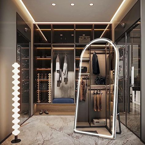 Big Stand Up Mirror, Body Mirror With Lights, Full Body Mirror With Lights, Full Length Mirror Vanity, Full Length Mirror With Lights, Full Length Mirror In Bedroom, Stand Up Mirror, Dressing Room Mirror, Mirror For Bedroom