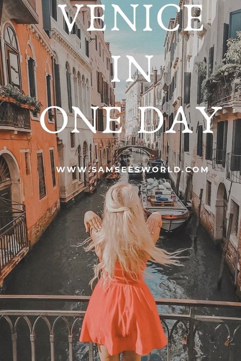 Venice In One Day, See World, Italy Itinerary, Venice Italy Travel, More Than Enough, Venice Travel, Italy Travel Tips, Italy Travel Guide, European Vacation