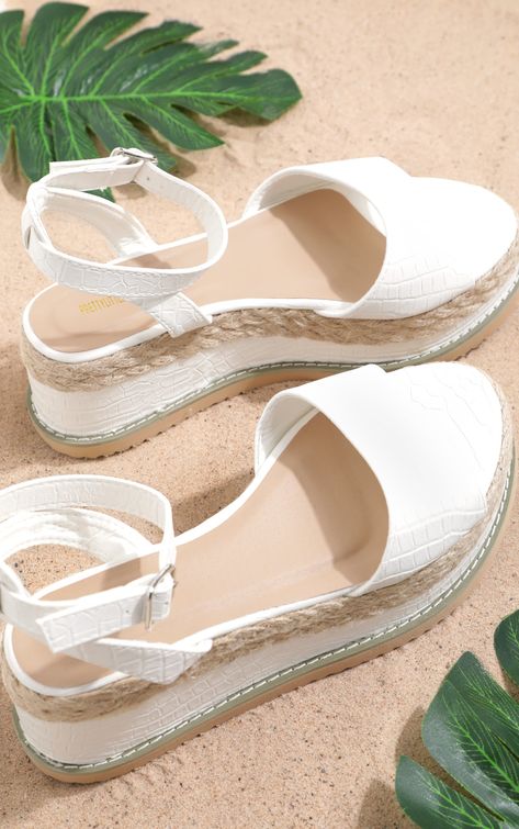 Flat Platform Sandals, Flatform Sneakers, Ankle Tie Sandals, Flatform Sandals, Black Espadrilles, Girly Shoes, Leather Sandals Flat, Shoes Brand, White Trainers