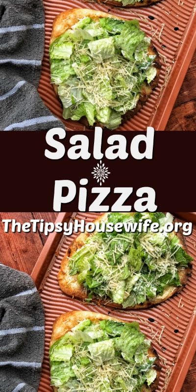 Chopped Italian Salad, March Recipes, Meatless Entrees, The Tipsy Housewife, Tipsy Housewife, Salad Pizza, Pizza Lunch, Pizza Salad, Italian Chopped Salad