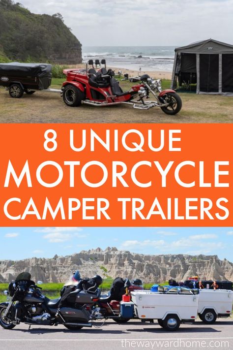 Motorcycle Camper Trailer, Pull Behind Campers, Motorcycle Tent, Motorcycle Campers, Tropical Salad, Vegetarian Diet Plan, Grilled Tomatoes, High Calorie Meals, Motorcycle Camping