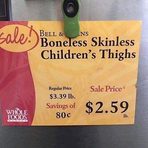 25 Funny Sign Fails ~ boneless skinless children thighs Job Memes, Funny Sign Fails, Job Fails, You Had One Job, One Job, Funny Fails, Funny Signs, A Sign, Bones Funny