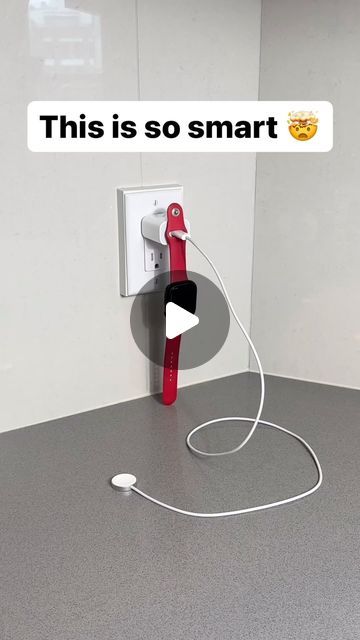 Amin Tips on Instagram: "Did you know this is how you’re supposed to charge your Apple Watch? 🤯 #lifetips #lifehacks #doityourself" Iphone Hacks, Industrial Design, Apple Watch, Did You Know, Life Hacks, Iphone, Instagram, Design