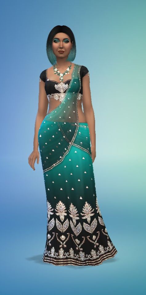 Indian sim Sims 4 Indian Cc, Indian Dresses Traditional, Sims Cc, Traditional Dresses, Indian Dresses, The Sims, Sims 4, Indian Wedding, Formal Dresses Long