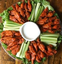 Costco Deli Platters Menu - Yahoo Image Search Results                                                                                                                                                                                 More Deli Platters, Bbq Chicken Wings, Party Food Platters, Superbowl Party Food, Chicken Wing, Veggie Tray, Party Platters, Football Food, Super Bowl Food