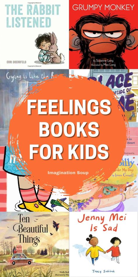 Books About Feelings, Social Emotional Development Activities, Emotional Development Activities, Feelings Preschool, Teach Feelings, Emotions Preschool, Emotional Books, Feelings Activities, Kid Books