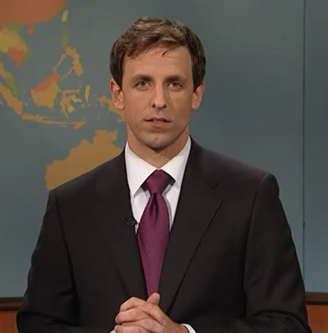 Seth Meyers Snl, Seth Meyers Young Snl, Seth Myers, Basic White Boy, Snl Funny, Oh Great Heavens, Snl Cast, When I Get To Heaven, Jason Sudeikis