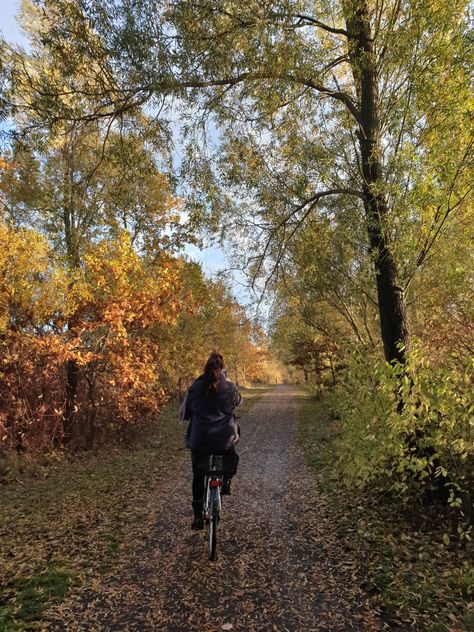 Autumn Bike Ride, Picture To Recreate, Fall Bike Ride, Scandi Autumn, Autumn Aesthetic Cozy, Fall Autumn Aesthetic, Fall Mood Board, Aesthetic Cozy, Fall 24