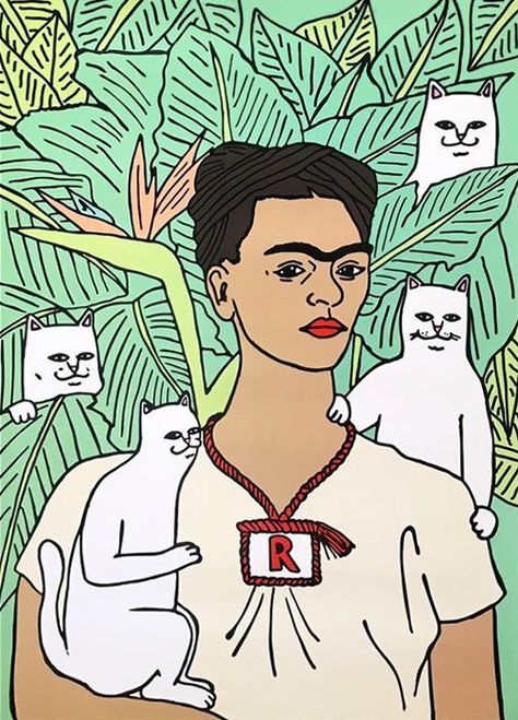 rip n dip frida kahlo Rip And Dip, Ripndip Wallpaper, Simpson Wallpaper Iphone, Rip N Dip, Vaporwave Art, Supreme Wallpaper, Sharpie Art, Trendy Wallpaper, Graphics Inspiration