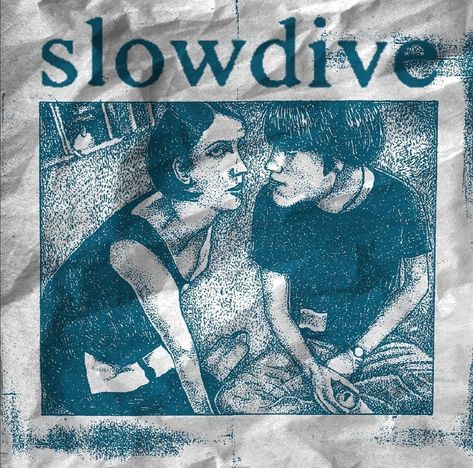 Slow Dive Poster, Slowdive Poster, Goodnight Punpun, Punk Poster, Emo Kid, Music Posters, Album Design, Band Posters, Room Posters