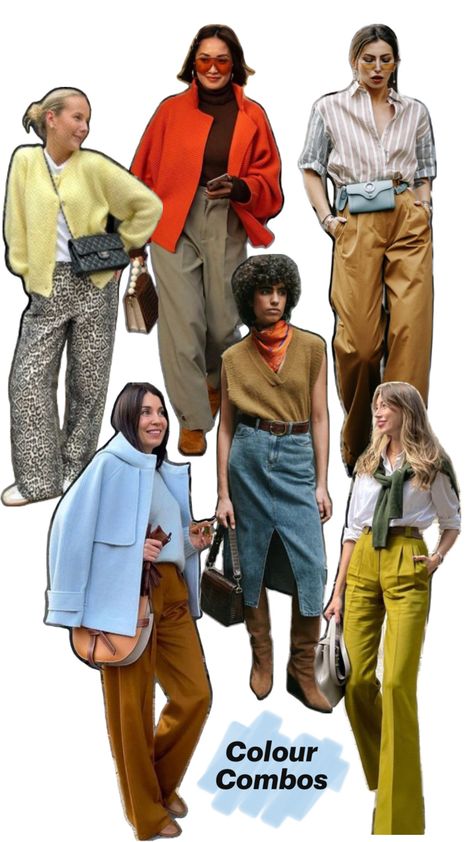 Colour Blocking Outfit, Color Blocking Outfits, Types Of Jeans, Head Scarf Styles, Colour Combos, Cold Outfits, Colour Blocking, Fashion Runway, Fashion Week Runway