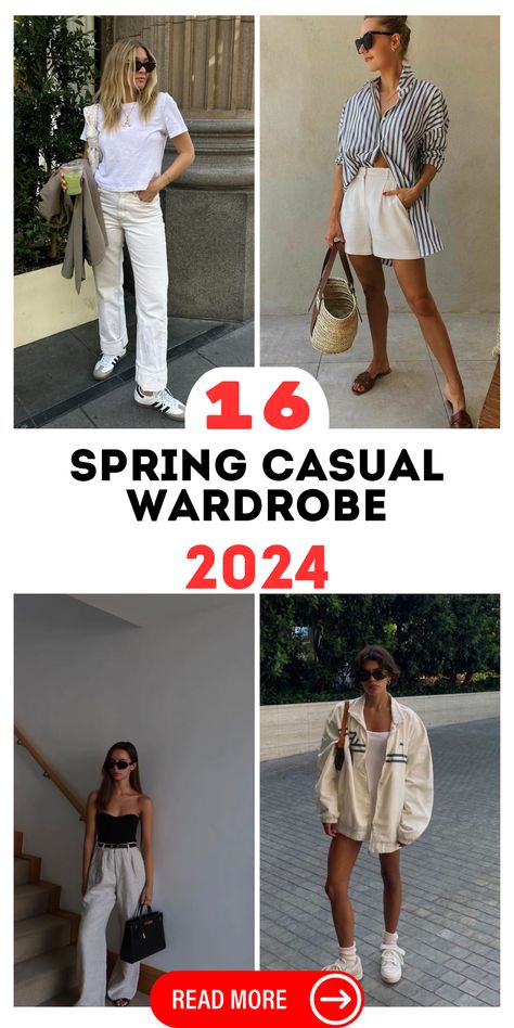 Unveiling the Casual Spring Outfits of 2024: A Style Guide Spring Capsule Wardrobe Work, Oversized Outfit Summer, Casual Wardrobe Capsule, Spring Modest Outfits, Umbrella Outfit, Spring Vacation Outfits, Mom Outfits Spring, Casual Spring Outfits, Comfy Wardrobe