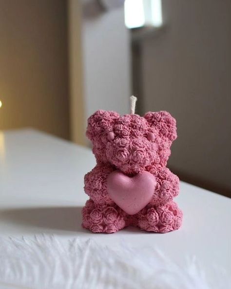 Embrace coziness and charm with our adorable Teddy Bear Candles! These delightful candles are the perfect addition to your home decor or a thoughtful gift for your loved ones. ✨🧸 W : 272 grams DM to enquiry/Order 💌 Bear Candle, Jewelry Candles, Wax Candles, Silicone Mold, Soy Wax Candles, Loved Ones, Hair Jewelry, Soy Wax, Thoughtful Gifts