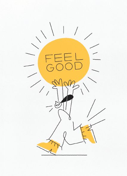 Feel Good, $5.50 CAD Greeting card Size 4.5 X 6.25 Yellow envelope Blank inside Printed in Montreal on uncoated white FSC paper Illustrated by Justyna Stasik I will design custom professional logoWe specialize in crafting original custom logo designs to help brands stand out and get noticed. We understand that logo is not just a random symbol and that it provides your brand an identity that represents your core values, therefore we take our job seriously. Whether you are looking for a Unlock the Yellow Illustration, Yellow Envelope, Card Format, Paper Illustration, 수채화 그림, Simple Illustration, People Illustration, Line Illustration, Core Values