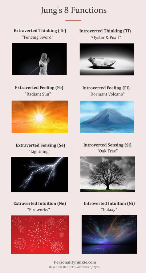 Extraverted Intuition, Introverted Sensing, Introverted Thinking, Types Of Psychology, Art Psychology, Jungian Psychology, Mbti Types, Cognitive Functions, Mbti Memes