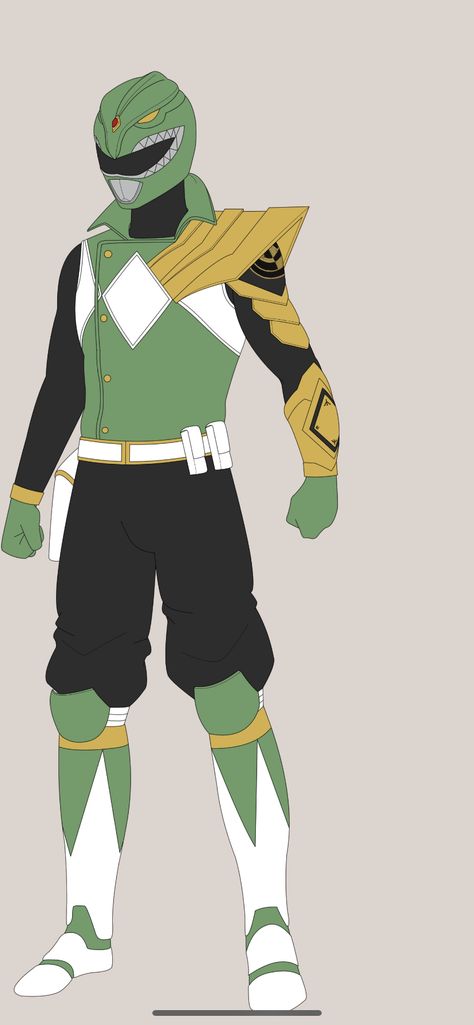 Power Ranger Morpher Design, Power Rangers Morphers, Power Rangers Aesthetic, Power Ranger Morpher, Heroes And Villains Costumes, Green Power Ranger, Dino Thunder, Comic Ideas, Dnd Stories