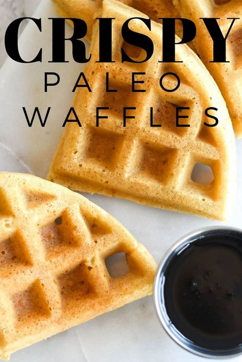 Flax Seed Waffles, Grain Free Waffles, Paleo Waffle Recipe, Fwfl Recipes, Grain Free Waffle Recipe, Aip Waffles, Paleo Breakfast Sandwich, Gluten Free Waffle Recipe, Keto Bakes