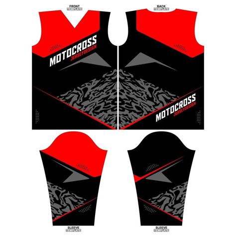 Print-ready sublimation motocross long sleeve jersey design Long Sleeve Jersey Design, Long Sleeve Jersey, Jersey Design, Motocross, Long Sleeve, Design