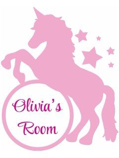 Girls Bedroom Unicorn, Bedroom Unicorn, Unicorn Outline, Unicorn Sign, Unicorn Pony, Baby Sticker, Unicorn Craft, Initial Wall Art, Pony Wall