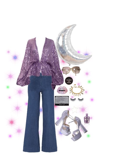 Disco Style Outfits, 90s Disco Outfit, Outfit Ideas 70s, Disco Outfit Ideas 70s, Retro Disco Outfit, Disco Inspired Outfits, Disco Outfit Ideas, Disco Party Outfit Ideas, 1970 Clothing