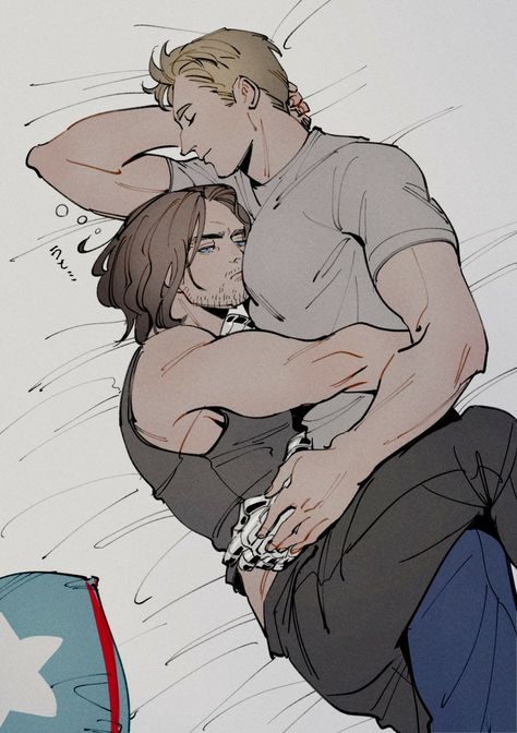 Bucky Barnes Fanart, Xman Marvel, Stucky Fanart, Marvel Couples, Bucky And Steve, Winter Soldier Bucky, Bucky Barnes Winter Soldier, Marvel Fan Art, Mcu Marvel