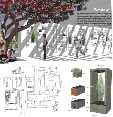 Memorial Park Design, Memorial Architecture, Natural Architecture, Soul And Spirit, Architecture Model Making, World Population, Garden Architecture, Digital Elements, Parking Design