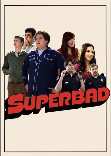 Superbad Poster, Photoshop Design, Photoshop, In This Moment, Media, Film, Movie Posters, Art, Film Posters