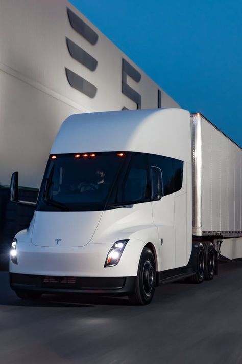 Tesla Truck, Tesla Semi Truck, Ev Truck, Large Truck, Power Cars, Semi Truck, Private Jet, Elon Musk, Semi Trucks