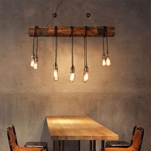 Farmhouse Family Room Decor Rustic, Cabin Loft Lighting, Old Fashioned Light Fixtures, Barndominium Light Fixtures, Spider Light Fixture Ideas, Log Cabin Lighting Ideas, Vaulted Ceiling Kitchen Lighting, Lighting For Vaulted Ceilings, Modern Rustic Lighting