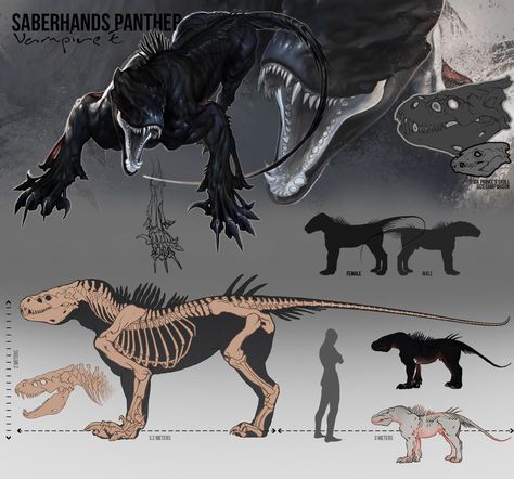 http://smirtouille.deviantart.com Beast Creature, Fantasy Beasts, 다크 판타지, Alien Concept Art, Monster Concept Art, Alien Creatures, Creature Drawings, Fantasy Creatures Art, Fantasy Monster