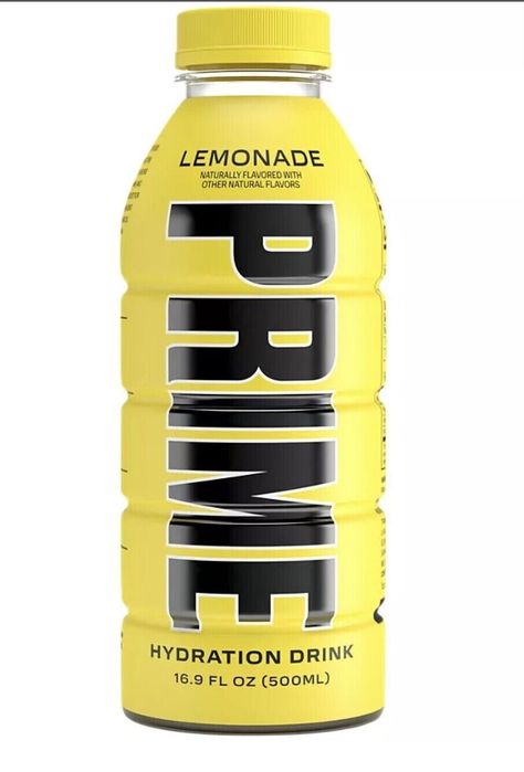 Prime Hydration Drink By Logan Paul, Lemonade,in hand to post immediately Hydration Drinks, Prime Drink, Healthy Trail Mix, Prime Hydration, Hydration Drink, Candy Theme Birthday Party, Drink Stickers, Hydrating Drinks, Tropical Punch