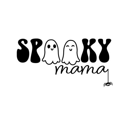 Fall Cricut Tshirt Ideas, Cricut Spooky Projects, Free Designs For Cricut, Mama Halloween Shirts, Mom Cricut Shirts Svg, Halloween Sublimation Ideas, Spooky Mama Svg, Fall Svg Shirts, Free Svg Files For Cricut Shirts