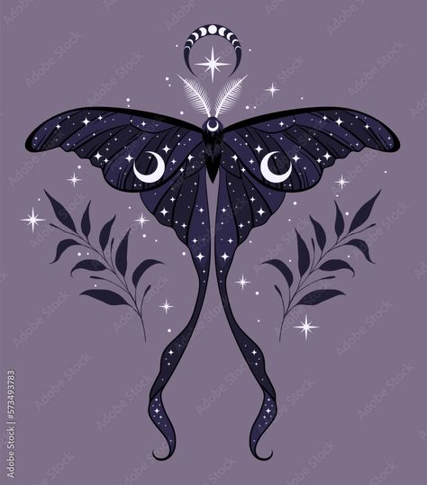 Lunar Moth And Moon Tattoo, Moth Woman Tattoo, Bat Pfp Drawing, Moth Wing Design, Celestial Moth Tattoo, Moon Moth Drawing, Witchy Moth Tattoo, Moth Wings Drawing, Moth Wallpaper Aesthetic