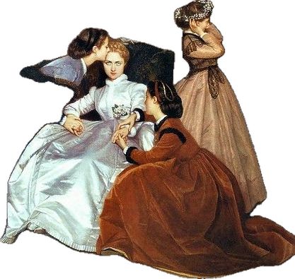 The Reluctant Bride, Auguste Toulmouche, Reluctant Bride, Amber Tree