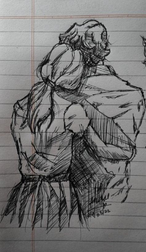 Leaning On Shoulder Couple Drawing, Head On Shoulder Drawing, Resting Head On Shoulder Couple Drawing, Head On Shoulder Couple Drawing, Person Leaning On Shoulder, Head Leaning On Shoulder, Resting Head On Shoulder Couple, Laying Head On Shoulder, Put Your Head On My Shoulder