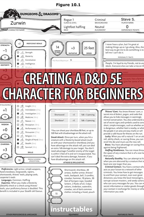 Create A Dnd Character, Types Of Dnd Characters, Dnd Characters Sheets 5e, How To Build A Dnd Character, Dungeons And Dragons Character Creation, Dnd Character Sheet Beginner, Making A Dnd Character, Dnd Character Creation Guide, D And D For Beginners