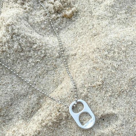 Sarah Obx Necklace, Obx Neclace Ideas, Sara Cameron Necklace, Outer Banks Gift Ideas, Sarah Cameron Necklace Can Tab, Sarah Cameron Bracelets, Sarah Cameron Jewelry, Obx Necklaces, Sarah Cameron Necklace