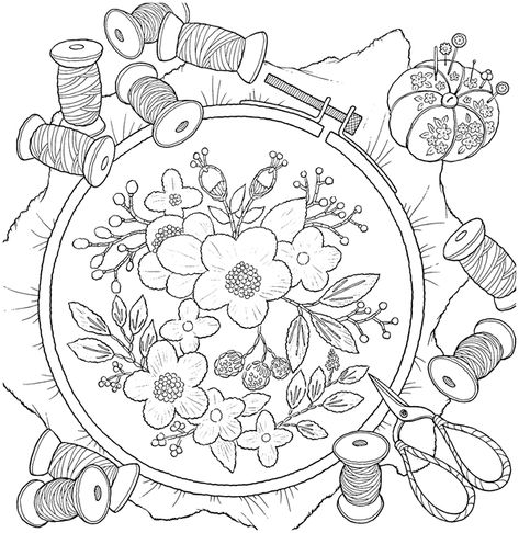 Vintage Colouring Pages, Doodle Coloring Pages, Modele Zentangle, Adult Coloring Books Printables, Adult Coloring Designs, Detailed Coloring Pages, Free Adult Coloring Pages, Basford Coloring, Johanna Basford Coloring