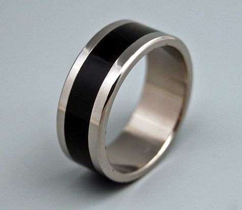 Strong enough to withstand the impact of two 1200 pound creatures headbutting each other... Water Buffalo horn is naturally tested and durable! Jet black with dark chocolate undertones, it compliments Wedding Brainstorming, Horn Ring, Where The Magic Happens, Forever Rings, Ring Man, Black Wedding Band, Titanium Wedding Band, Water Buffalo, Custom Wedding Rings