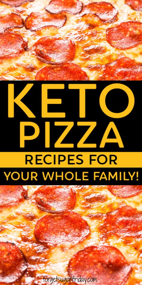 Yummy and EASY keto pizza recipes! Pizza night is officially back on with these high fat, low carb pizza recipes. Net carbs included for each recipe. Keto Pepperoni Piza, Keto Chicken Crust Pizza, Keto Greek Pizza, Keto Spinach Artichoke Pizza, and more! Serve as a keto dinner or keto lunch. Chicken Crust Pizza Keto, Keto Chicken Crust Pizza, Keto Spinach Artichoke, Keto Pizza Recipes, Keto Pepperoni, Keto Greek, Spinach Artichoke Pizza, Low Sugar Dinners, Ketogenic Meals