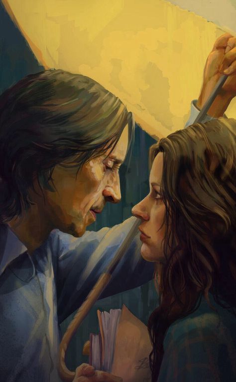 Beautiful fan art of Rumbelle in Storybrooke. Belle And Rumplestiltskin, Nicholas Sparks Movies, Rumple And Belle, Once Up A Time, Robert Carlyle, Tale As Old As Time, Time Art, Captain Swan, Once Upon A Time