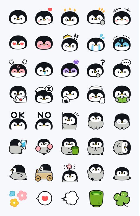 Sdp Cute Stickers, Minimalist Sticker, Cute Simple Penguin Drawing, Drawing Penguin Cute, Cute Penguin Cartoon Drawings, Miniso Penguin Cartoon, Penguin Sticker, Penguin Stickers Kawaii, Cute Small Drawings