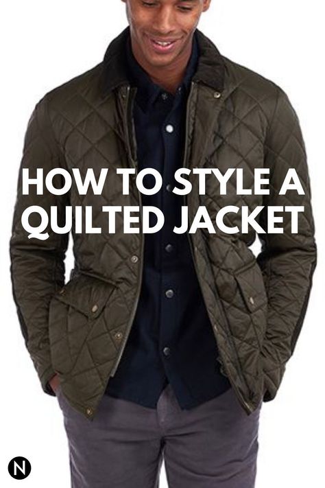 Mens Quilted Jacket Outfit, Quilted Jacket Outfit Men, Khaki Jacket Outfit, Quilting Jacket, Mens Quilted Jacket, Quilted Jacket Outfit, Quilted Jacket Men, Quilt Dress, Khaki Jacket