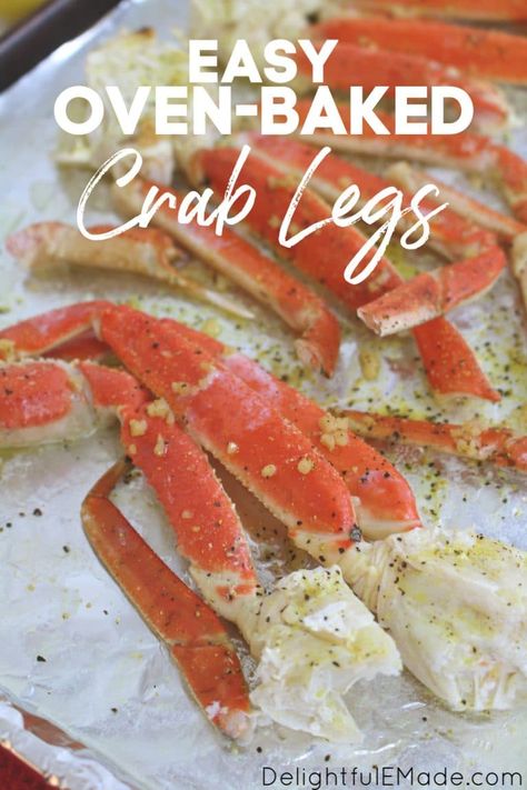 Snow Crab Legs Recipe Baked, Snow Crab Legs Recipe, Crab Legs In The Oven, Steamed Crab Legs, Cooking Crab Legs, Cooking Crab, Crab Legs Recipe, Baked Crab, Snow Crab Legs