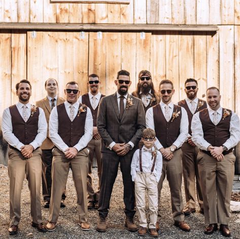 Rust Orange Tie, Brown Groomsmen Suits, Fall Groom Attire, Fall Groomsmen, Rustic Groomsmen Attire, Brown Groomsmen, Fall Groom, Casual Groom Attire, Navy Groom