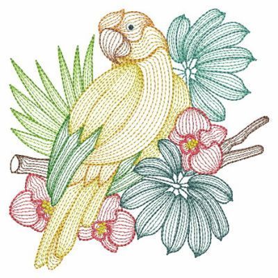 Rippled Tropical Birds Set, 10 Designs - 3 Sizes! - Products - SWAK Embroidery Ace Points Embroidery Embroidery Patterns Machine, Embroidery Designs Ideas, Stitch Embroidery Design, Birds Embroidery Designs, Ideas Embroidery, Kantha Embroidery, Embroidery Patterns Vintage, Bird Embroidery, Paper Embroidery